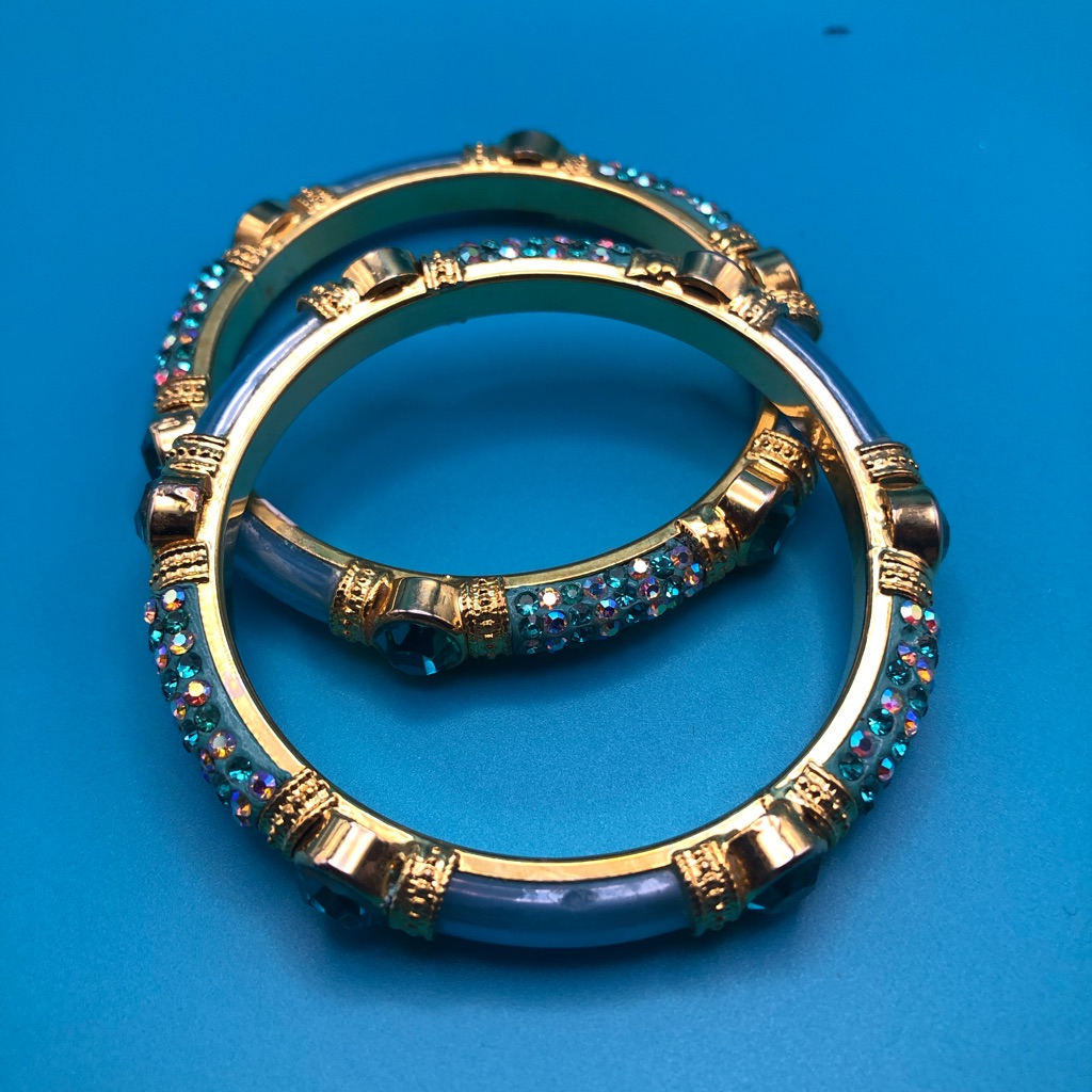 Glitzy Bangle Bracelets